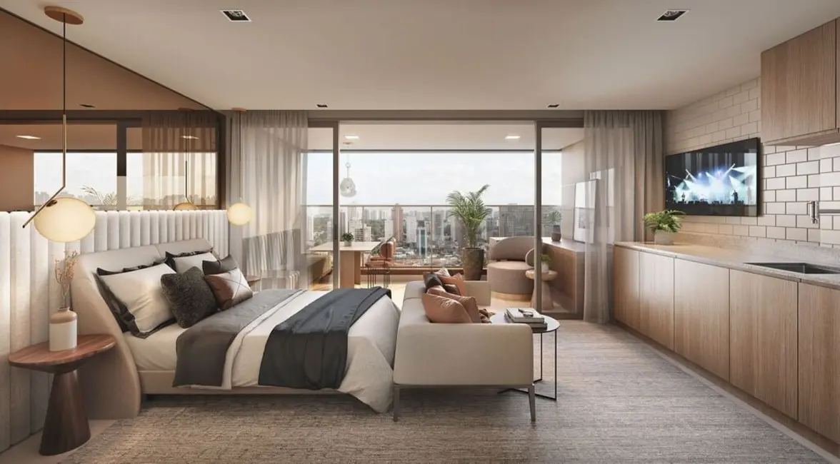 Foto 1 de Apartamento com 1 quarto à venda, 32m2 em Chácara Santo Antônio (Zona Sul), São Paulo - SP