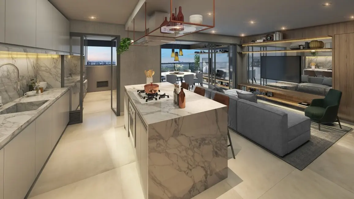 Apartamento com 3 quartos à venda, 120m2 em Chácara Santo Antônio (Zona Sul), São Paulo - SP - imagem 6 Foto 6 de Apartamento com 3 quartos à venda, 120m2 em Chácara Santo Antônio (Zona Sul), São Paulo - SP