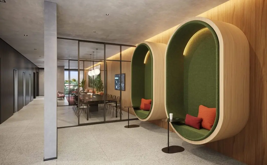 Apartamento com 1 quarto à venda, 39m2 em Pinheiros, São Paulo - SP - imagem 6 Foto 6 de Apartamento com 1 quarto à venda, 39m2 em Pinheiros, São Paulo - SP