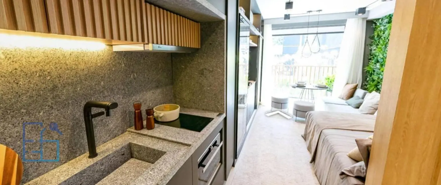 Foto 1 de Apartamento com 1 quarto à venda, 24m2 em Pinheiros, São Paulo - SP