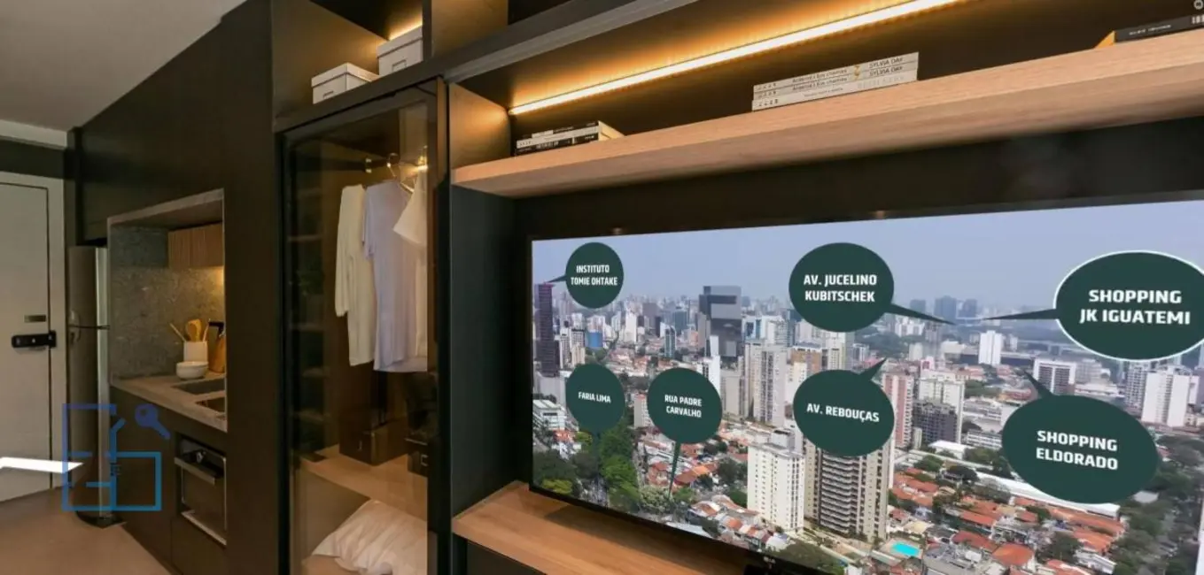 Foto 4 de Apartamento com 1 quarto à venda, 24m2 em Pinheiros, São Paulo - SP