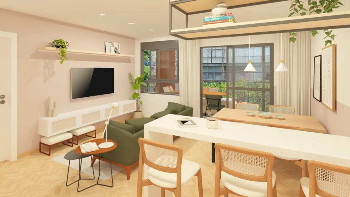 Kitnet com 1 quarto à venda, 25m2 em Higienópolis, São Paulo - SP - imagem 4 Foto 4 de Kitnet com 1 quarto à venda, 25m2 em Higienópolis, São Paulo - SP