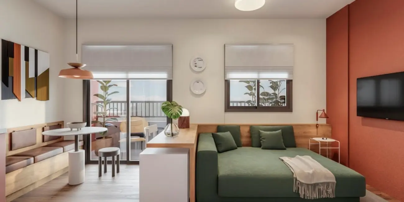 Apartamento com 1 quarto à venda, 40m2 em Vila Madalena, São Paulo - SP - imagem 8 Foto 8 de Apartamento com 1 quarto à venda, 40m2 em Vila Madalena, São Paulo - SP