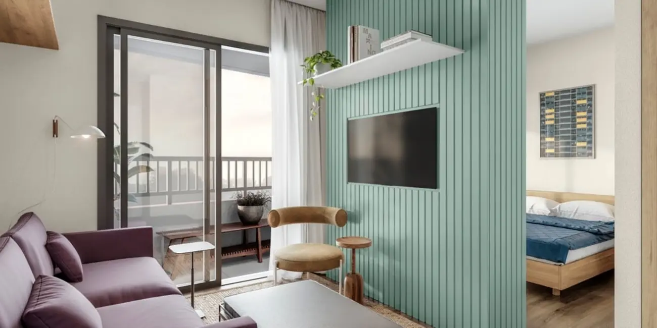Apartamento com 1 quarto à venda, 40m2 em Vila Madalena, São Paulo - SP - imagem 9 Foto 9 de Apartamento com 1 quarto à venda, 40m2 em Vila Madalena, São Paulo - SP