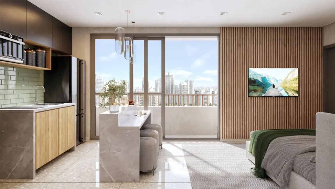 Apartamento com 1 quarto à venda, 57m2 em Jardim Paulista, São Paulo - SP - imagem 5 Foto 5 de Apartamento com 1 quarto à venda, 57m2 em Jardim Paulista, São Paulo - SP