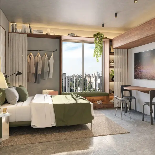 Foto 3 de Kitnet com 1 quarto à venda, 26m2 em Jardim Paulista, São Paulo - SP