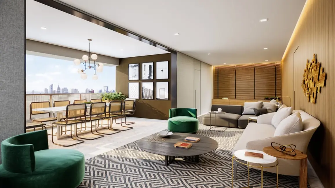 Apartamento com 3 quartos à venda, 140m2 em Vila Nova Conceição, São Paulo - SP - imagem 7 Foto 7 de Apartamento com 3 quartos à venda, 140m2 em Vila Nova Conceição, São Paulo - SP