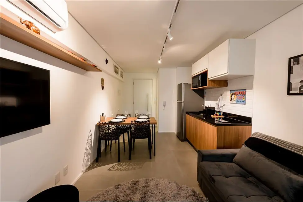 Apartamento com 1 quarto à venda, 28m2 em Vila Nova Conceição, São Paulo - SP - imagem 3 Foto 3 de Apartamento com 1 quarto à venda, 28m2 em Vila Nova Conceição, São Paulo - SP