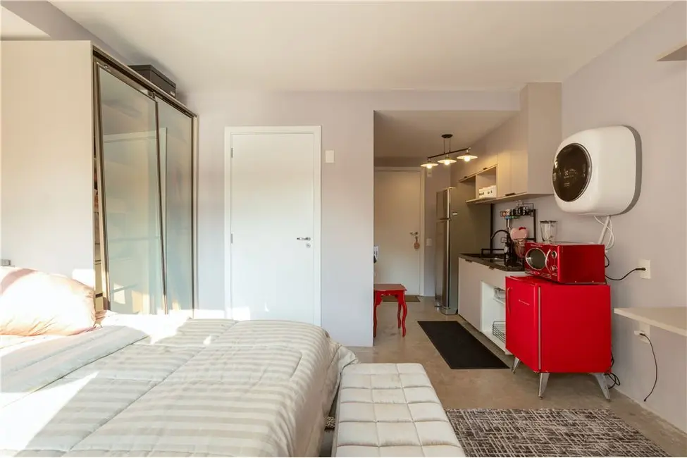 Apartamento com 1 quarto à venda, 27m2 em Moema, São Paulo - SP - imagem 6 Foto 6 de Apartamento com 1 quarto à venda, 27m2 em Moema, São Paulo - SP