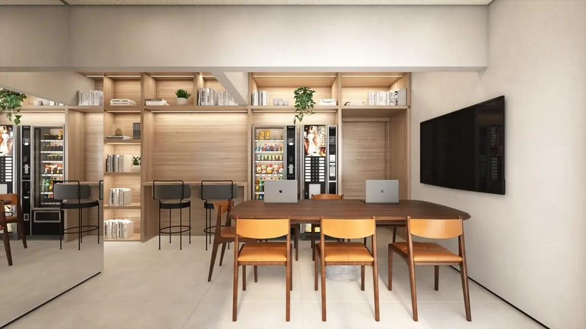 Apartamento com 1 quarto à venda, 23m2 em Moema, São Paulo - SP - imagem 6 Foto 6 de Apartamento com 1 quarto à venda, 23m2 em Moema, São Paulo - SP