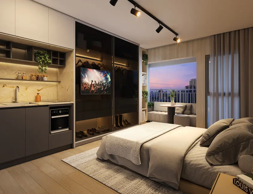 Foto 2 de Apartamento com 1 quarto à venda, 23m2 em Jardim das Acácias, São Paulo - SP