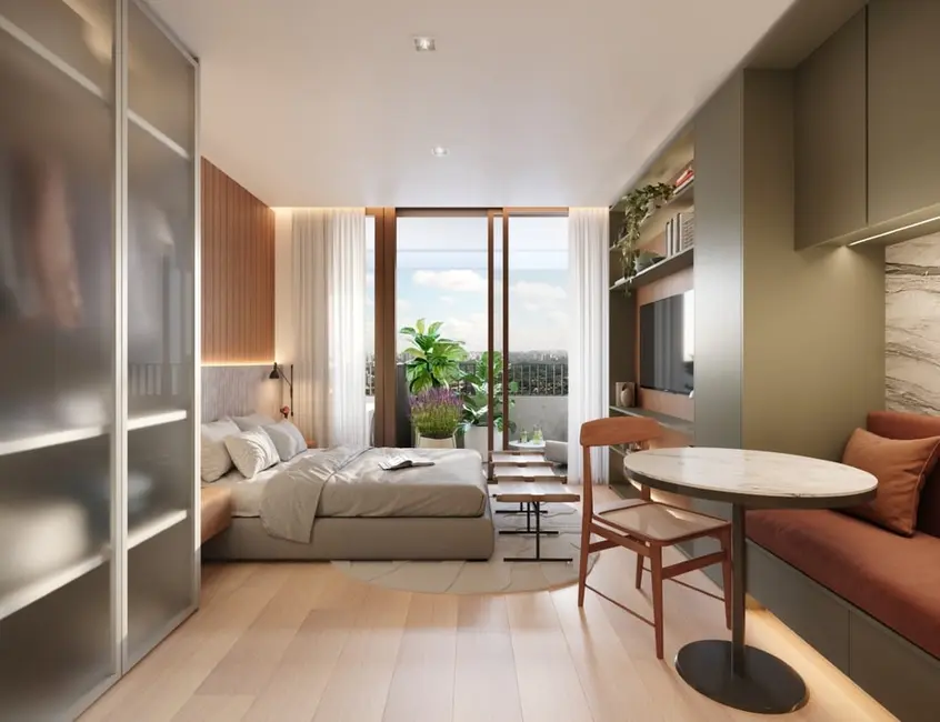 Foto 1 de Kitnet com 1 quarto à venda, 32m2 em Sumaré, São Paulo - SP