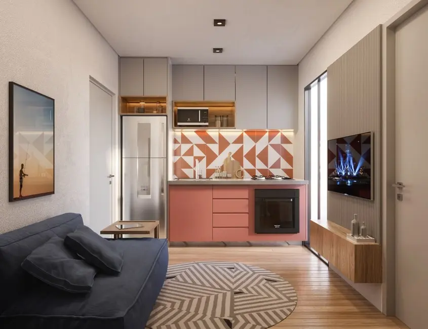Apartamento com 1 quarto à venda, 28m2 em Perdizes, São Paulo - SP - imagem 4 Foto 4 de Apartamento com 1 quarto à venda, 28m2 em Perdizes, São Paulo - SP