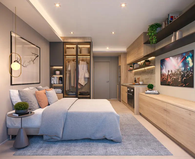 Kitnet com 1 quarto à venda, 21m2 em Jardim das Acácias, São Paulo - SP - imagem 3 Foto 3 de Kitnet com 1 quarto à venda, 21m2 em Jardim das Acácias, São Paulo - SP