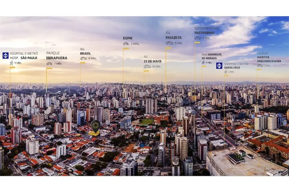 Kitnet com 1 quarto à venda, 27m2 em Vila Clementino, São Paulo - SP - imagem 9 Foto 9 de Kitnet com 1 quarto à venda, 27m2 em Vila Clementino, São Paulo - SP