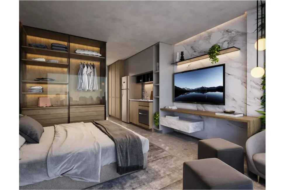 Foto 1 de Kitnet com 1 quarto à venda, 27m2 em Vila Clementino, São Paulo - SP