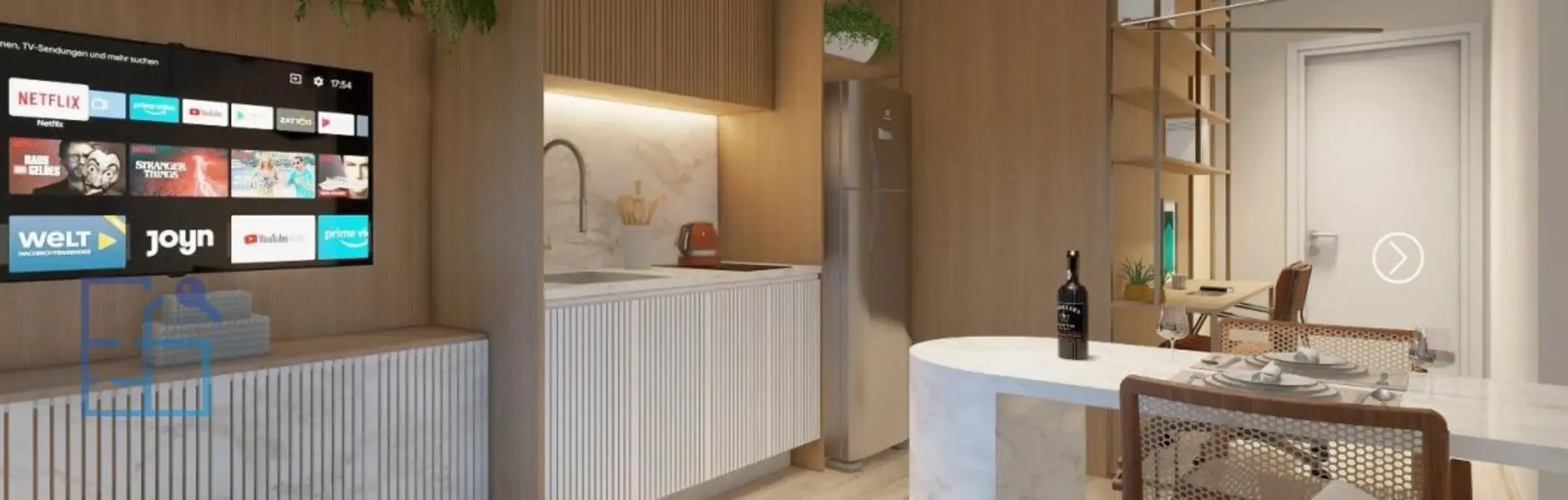 Apartamento com 1 quarto à venda, 42m2 em Ibirapuera, São Paulo - SP - imagem 7 Foto 7 de Apartamento com 1 quarto à venda, 42m2 em Ibirapuera, São Paulo - SP