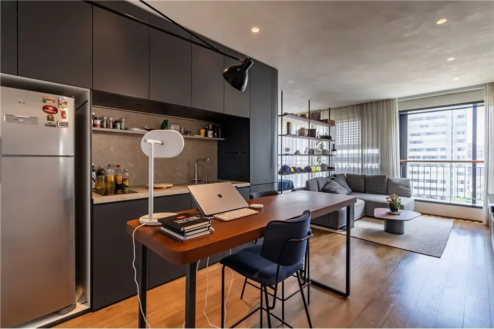 Apartamento com 1 quarto à venda, 48m2 em Moema, São Paulo - SP - imagem 7 Foto 7 de Apartamento com 1 quarto à venda, 48m2 em Moema, São Paulo - SP