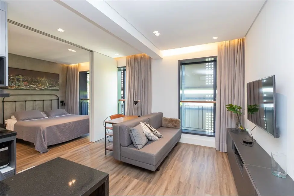 Foto 1 de Apartamento com 1 quarto à venda, 41m2 em Moema, São Paulo - SP