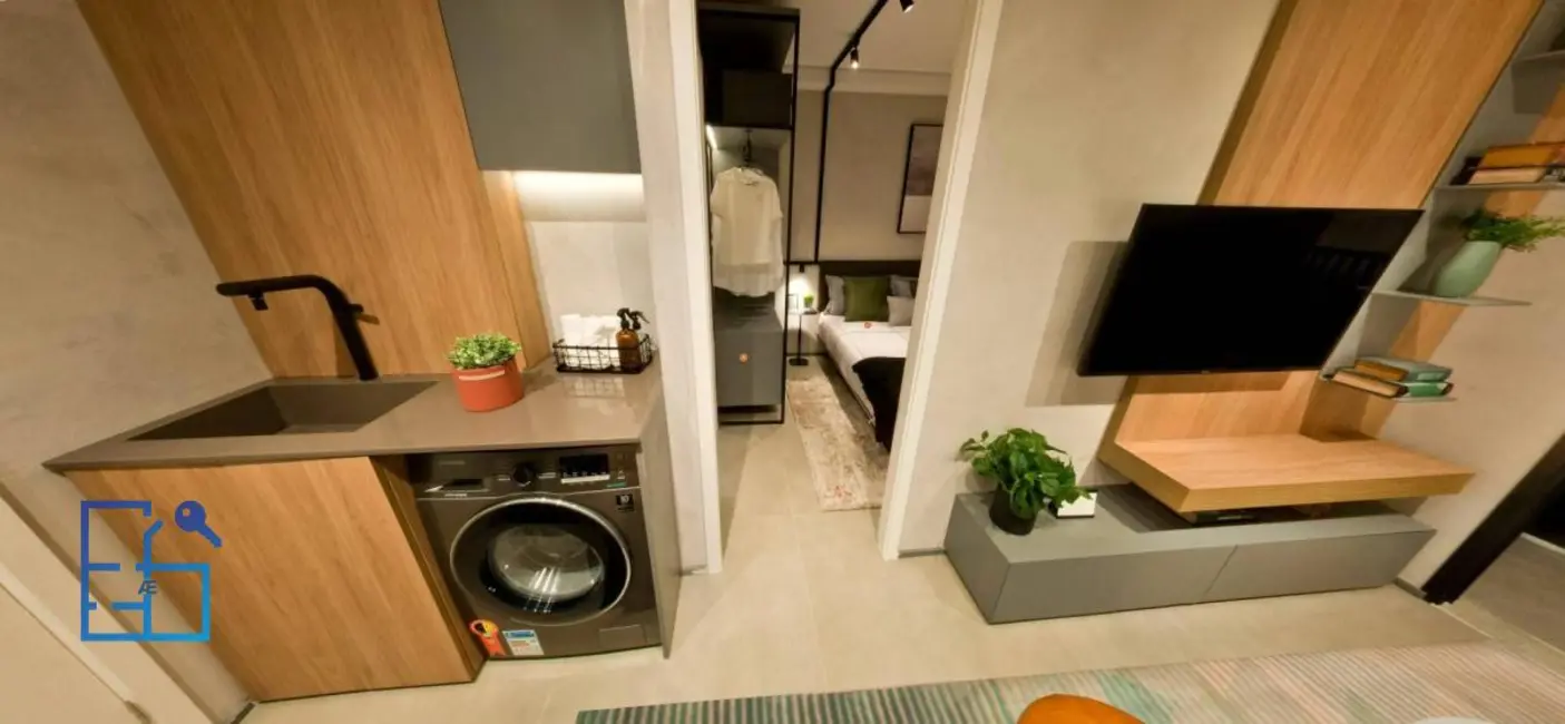 Foto 4 de Apartamento com 1 quarto à venda, 27m2 em Campo Belo, São Paulo - SP