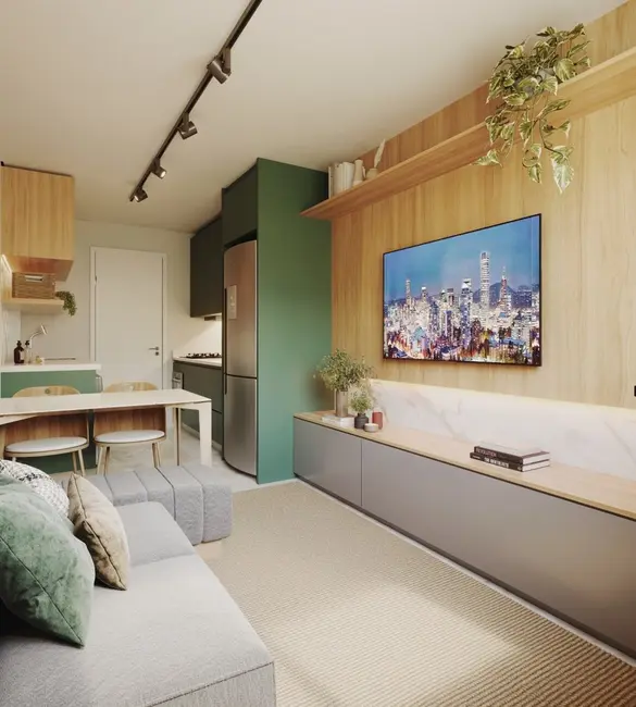 Apartamento com 1 quarto à venda, 31m2 em Butantã, São Paulo - SP - imagem 5 Foto 5 de Apartamento com 1 quarto à venda, 31m2 em Butantã, São Paulo - SP