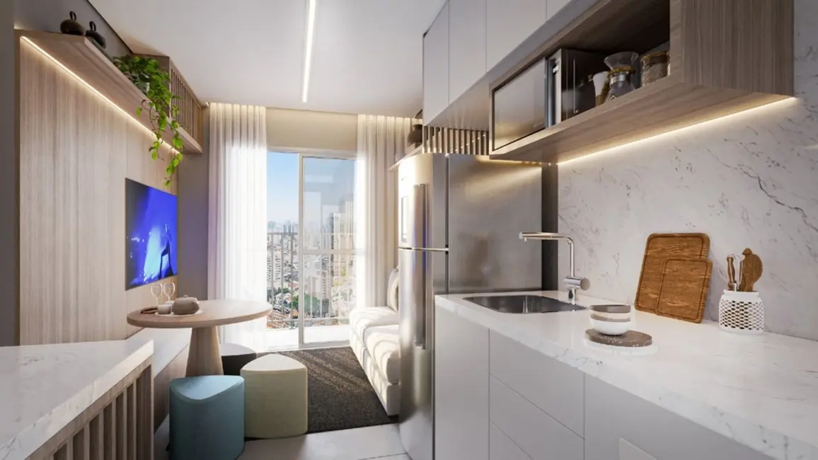 Apartamento com 2 quartos à venda, 36m2 em Ipiranga, São Paulo - SP - imagem 3 Foto 3 de Apartamento com 2 quartos à venda, 36m2 em Ipiranga, São Paulo - SP