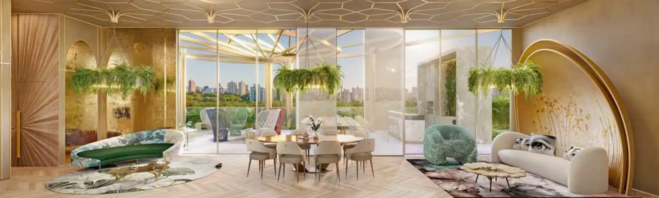 Apartamento com 4 quartos à venda, 263m2 em Brooklin Novo, São Paulo - SP - imagem 9 Foto 9 de Apartamento com 4 quartos à venda, 263m2 em Brooklin Novo, São Paulo - SP