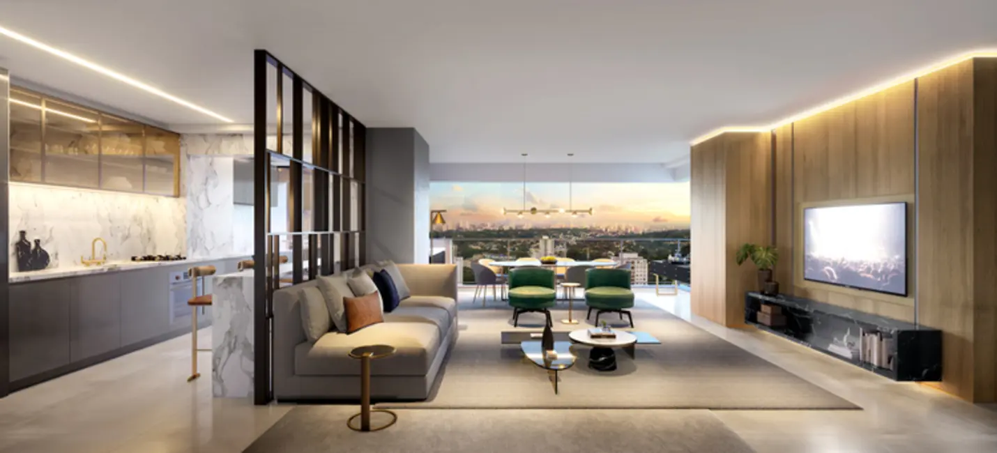 Apartamento com 3 quartos à venda, 170m2 em Brooklin Paulista, São Paulo - SP - imagem 6 Foto 6 de Apartamento com 3 quartos à venda, 170m2 em Brooklin Paulista, São Paulo - SP