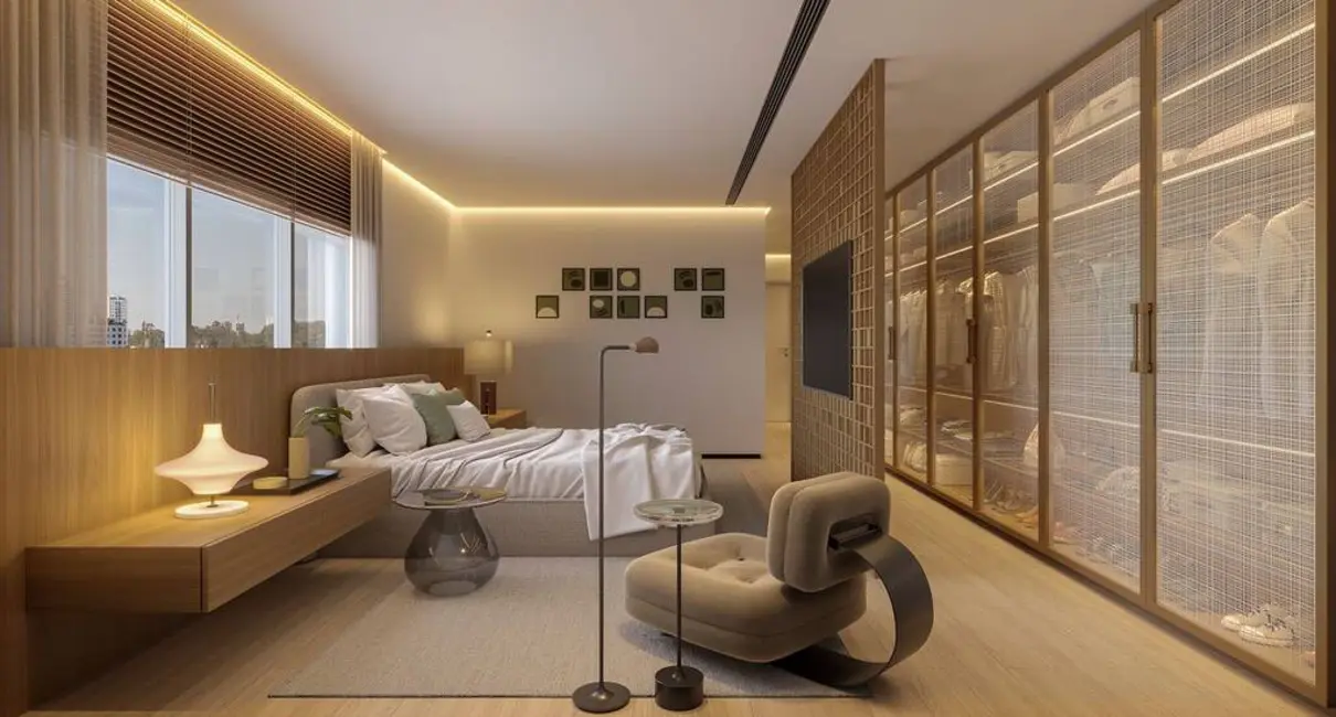 Apartamento com 4 quartos à venda, 255m2 em Campo Belo, São Paulo - SP - imagem 8 Foto 8 de Apartamento com 4 quartos à venda, 255m2 em Campo Belo, São Paulo - SP