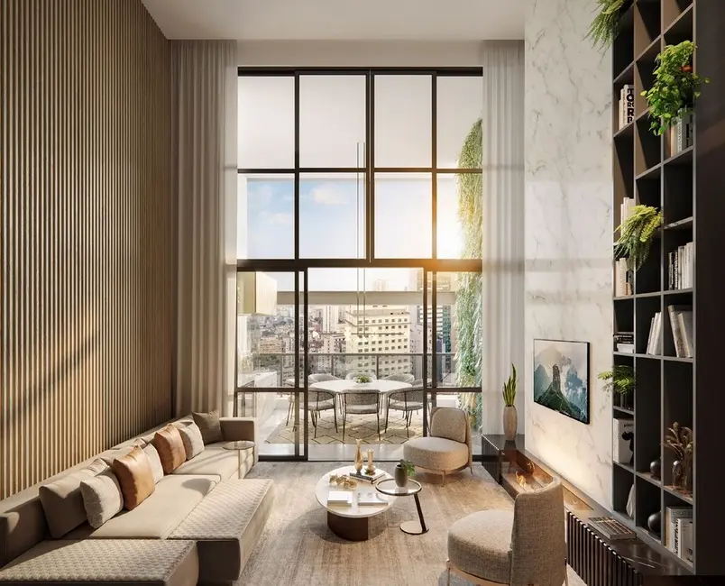 Apartamento com 3 quartos à venda, 132m2 em Bela Vista, São Paulo - SP - imagem 5 Foto 5 de Apartamento com 3 quartos à venda, 132m2 em Bela Vista, São Paulo - SP