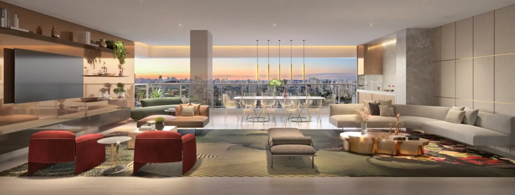 Foto 4 de Apartamento com 4 quartos à venda, 217m2 em Pinheiros, São Paulo - SP