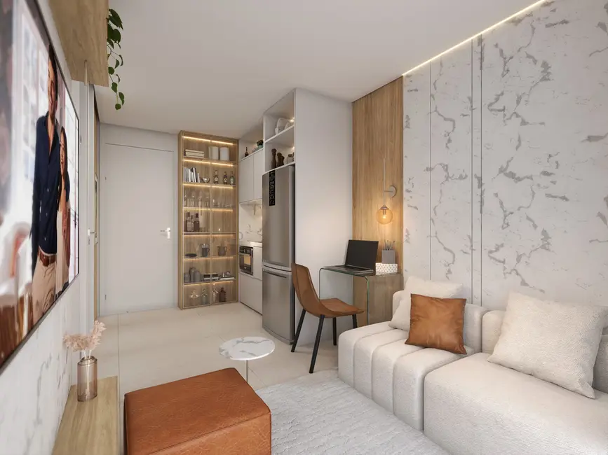 Apartamento com 1 quarto à venda, 45m2 em Perdizes, São Paulo - SP - imagem 4 Foto 4 de Apartamento com 1 quarto à venda, 45m2 em Perdizes, São Paulo - SP