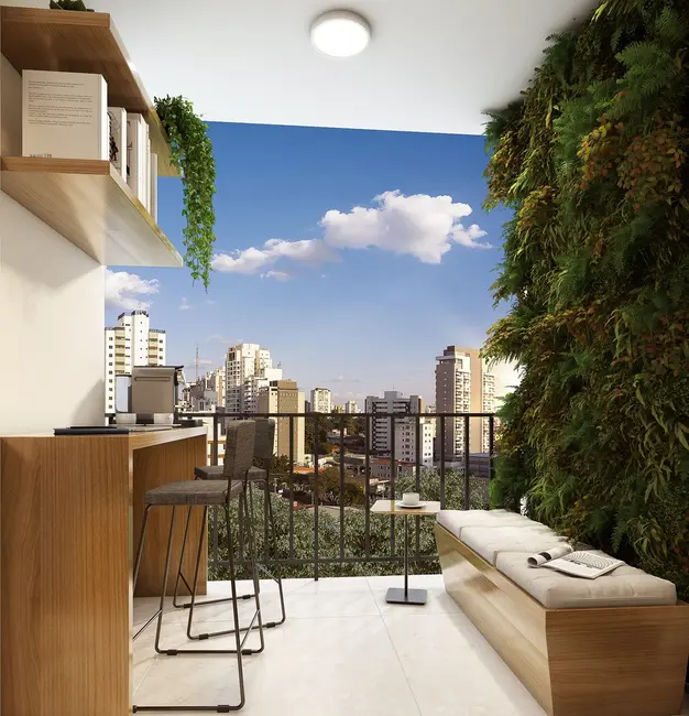 Apartamento com 2 quartos à venda, 40m2 em Pinheiros, São Paulo - SP - imagem 9 Foto 9 de Apartamento com 2 quartos à venda, 40m2 em Pinheiros, São Paulo - SP