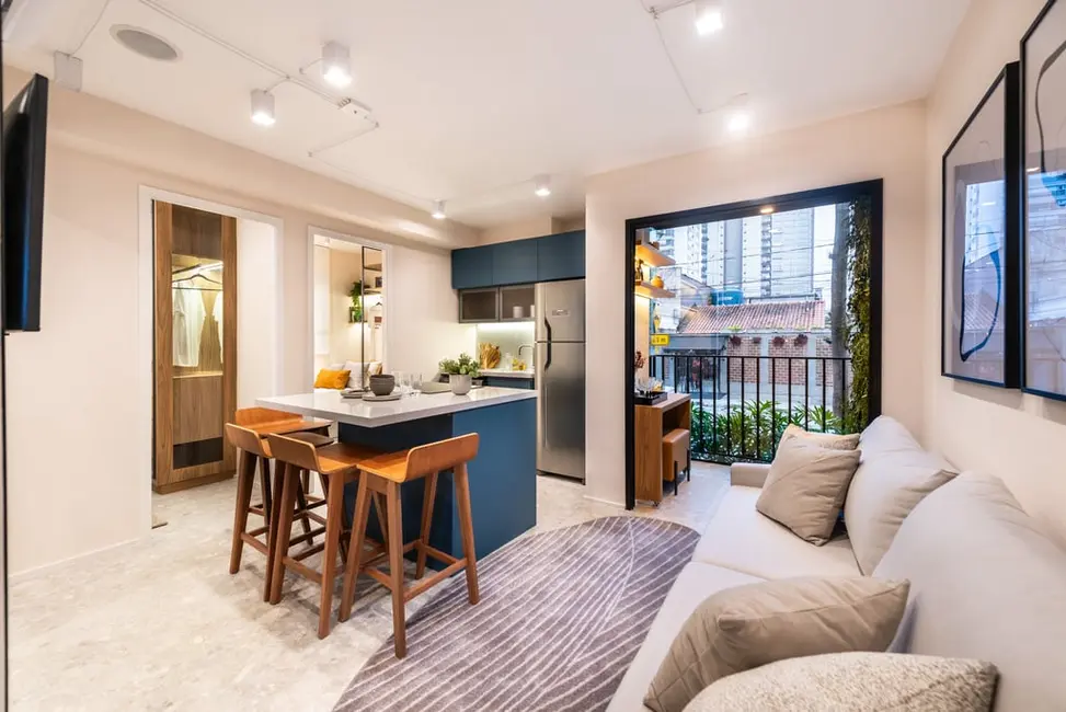 Apartamento com 2 quartos à venda, 40m2 em Pinheiros, São Paulo - SP - imagem 6 Foto 6 de Apartamento com 2 quartos à venda, 40m2 em Pinheiros, São Paulo - SP