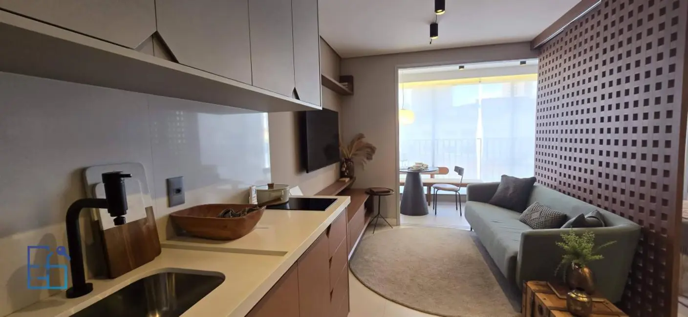 Apartamento com 1 quarto à venda, 24m2 em Brooklin Paulista, São Paulo - SP - imagem 1 Foto 1 de Apartamento com 1 quarto à venda, 24m2 em Brooklin Paulista, São Paulo - SP