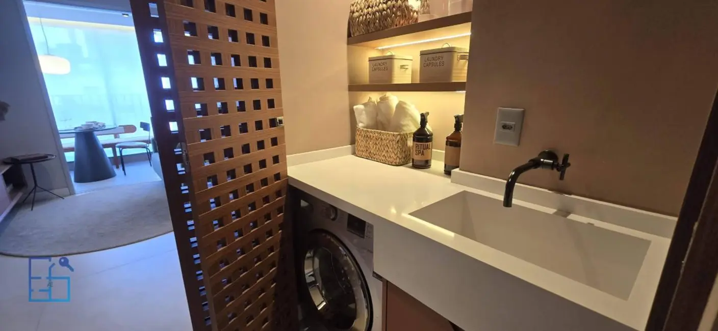 Apartamento com 1 quarto à venda, 24m2 em Brooklin Paulista, São Paulo - SP - imagem 5 Foto 5 de Apartamento com 1 quarto à venda, 24m2 em Brooklin Paulista, São Paulo - SP