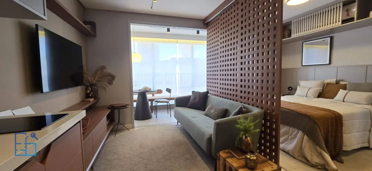 Apartamento com 1 quarto à venda, 24m2 em Brooklin Paulista, São Paulo - SP - imagem 2 Foto 2 de Apartamento com 1 quarto à venda, 24m2 em Brooklin Paulista, São Paulo - SP