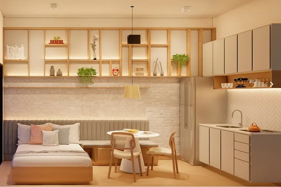Foto 1 de Kitnet com 1 quarto à venda, 34m2 em Campo Belo, São Paulo - SP