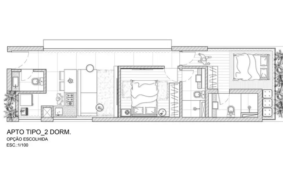 Foto 6 de Apartamento com 2 quartos à venda, 60m2 em Vila Madalena, São Paulo - SP