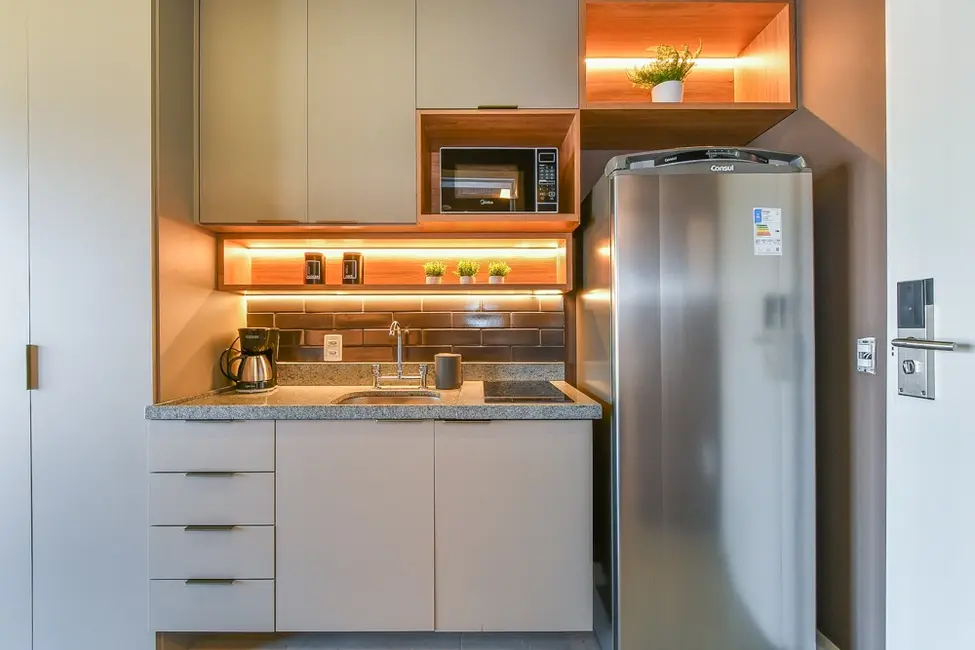 Foto 4 de Apartamento com 1 quarto à venda, 24m2 em Moema, São Paulo - SP