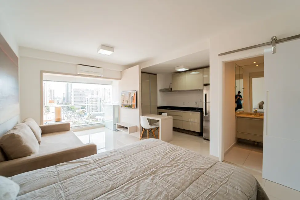 Foto 3 de Apartamento com 1 quarto à venda, 37m2 em Brooklin Paulista, São Paulo - SP