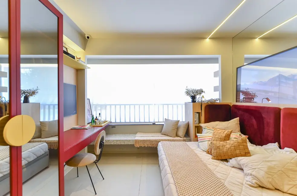 Apartamento com 1 quarto à venda, 36m2 em Campo Belo, São Paulo - SP - imagem 5 Foto 5 de Apartamento com 1 quarto à venda, 36m2 em Campo Belo, São Paulo - SP