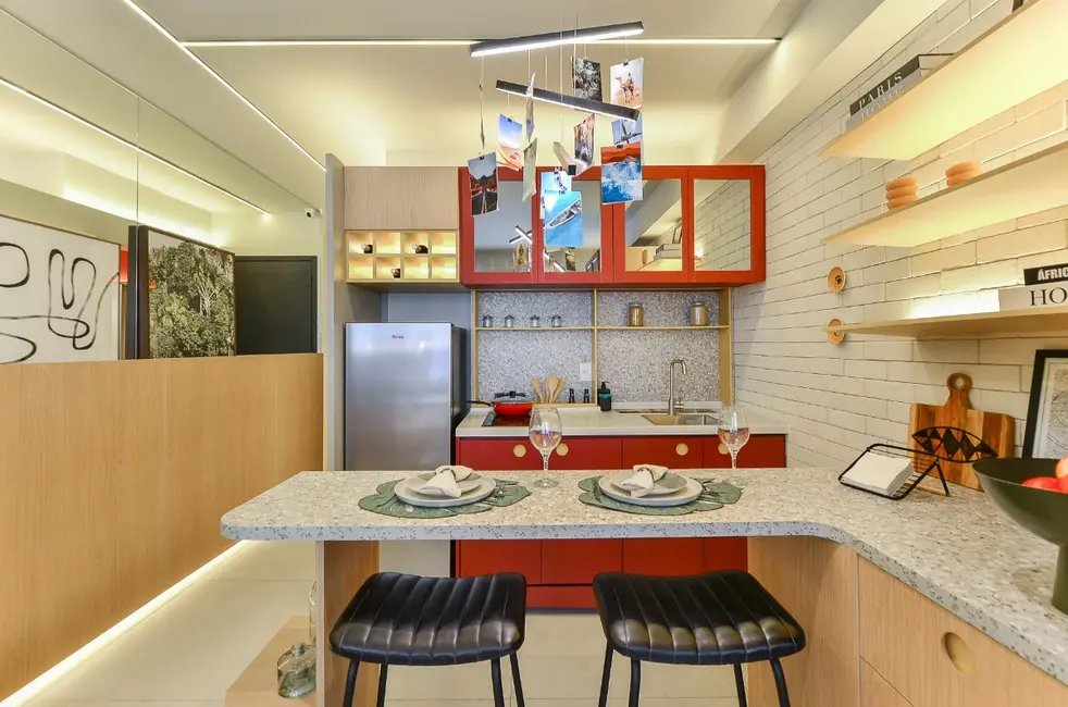 Apartamento com 1 quarto à venda, 36m2 em Campo Belo, São Paulo - SP - imagem 3 Foto 3 de Apartamento com 1 quarto à venda, 36m2 em Campo Belo, São Paulo - SP