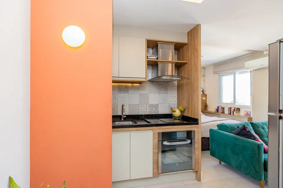 Apartamento com 1 quarto à venda, 37m2 em Chácara Santo Antônio (Zona Sul), São Paulo - SP - imagem 9 Foto 9 de Apartamento com 1 quarto à venda, 37m2 em Chácara Santo Antônio (Zona Sul), São Paulo - SP