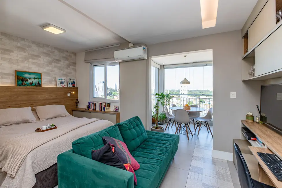 Apartamento com 1 quarto à venda, 37m2 em Chácara Santo Antônio (Zona Sul), São Paulo - SP - imagem 1 Foto 1 de Apartamento com 1 quarto à venda, 37m2 em Chácara Santo Antônio (Zona Sul), São Paulo - SP
