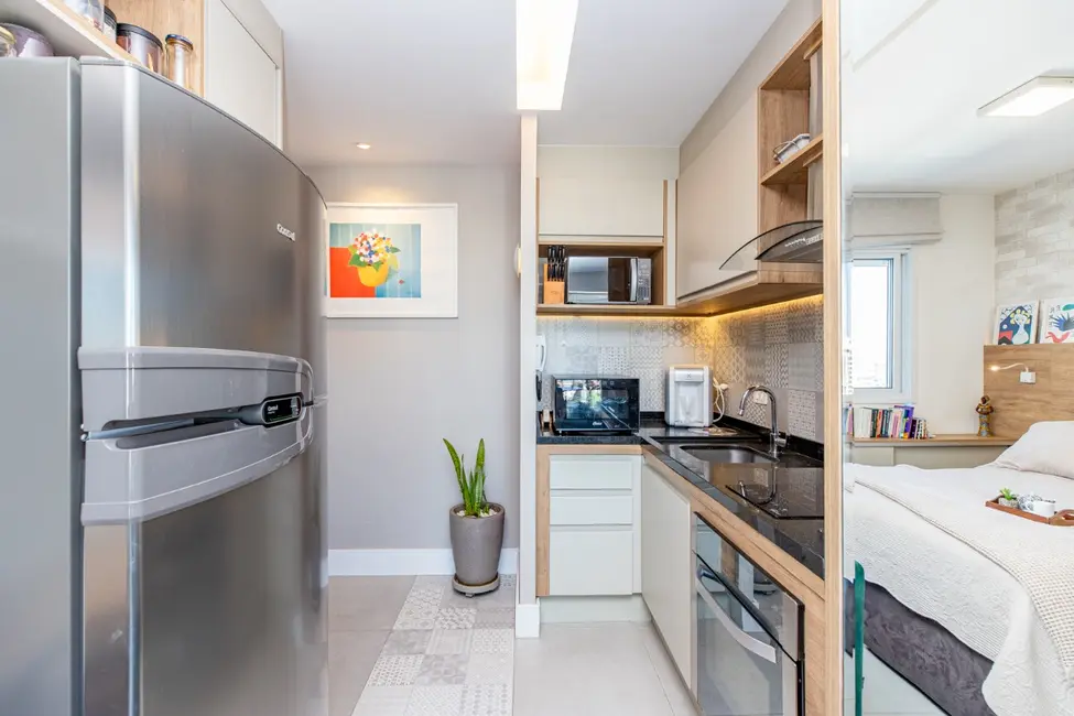 Apartamento com 1 quarto à venda, 37m2 em Chácara Santo Antônio (Zona Sul), São Paulo - SP - imagem 2 Foto 2 de Apartamento com 1 quarto à venda, 37m2 em Chácara Santo Antônio (Zona Sul), São Paulo - SP