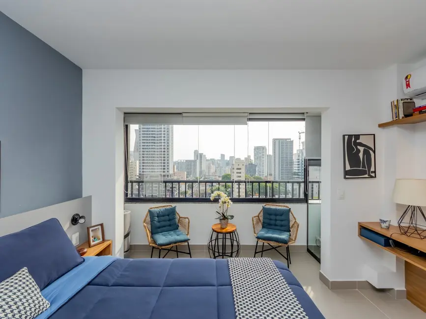 Apartamento com 1 quarto à venda, 25m2 em Pinheiros, São Paulo - SP - imagem 1 Foto 1 de Apartamento com 1 quarto à venda, 25m2 em Pinheiros, São Paulo - SP