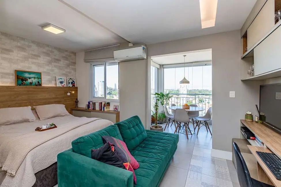 Kitnet com 1 quarto à venda, 37m2 em Chácara Santo Antônio (Zona Sul), São Paulo - SP - imagem 1 Foto 1 de Kitnet com 1 quarto à venda, 37m2 em Chácara Santo Antônio (Zona Sul), São Paulo - SP