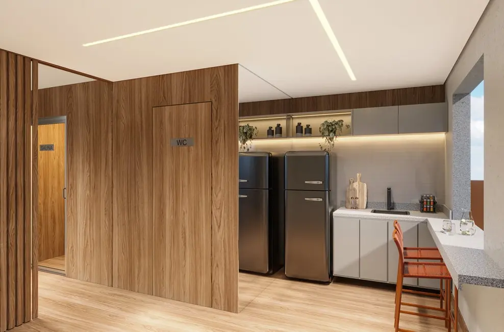 Apartamento com 2 quartos à venda, 37m2 em Santo Amaro, São Paulo - SP - imagem 8 Foto 8 de Apartamento com 2 quartos à venda, 37m2 em Santo Amaro, São Paulo - SP