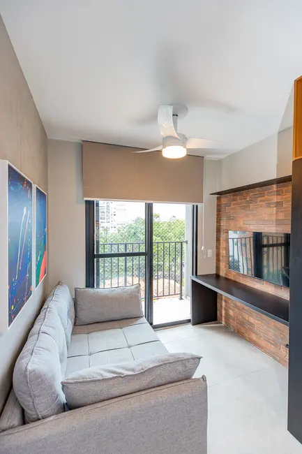 Apartamento com 1 quarto à venda, 26m2 em Campo Belo, São Paulo - SP - imagem 8 Foto 8 de Apartamento com 1 quarto à venda, 26m2 em Campo Belo, São Paulo - SP